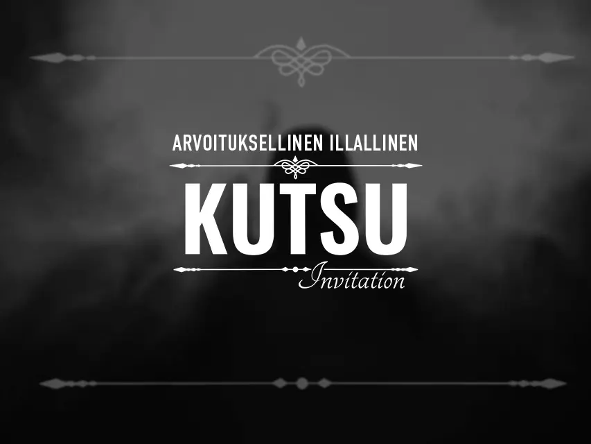 Arvoituksellinen illallinen: Kutsu Hyvinkään Sveitsissä