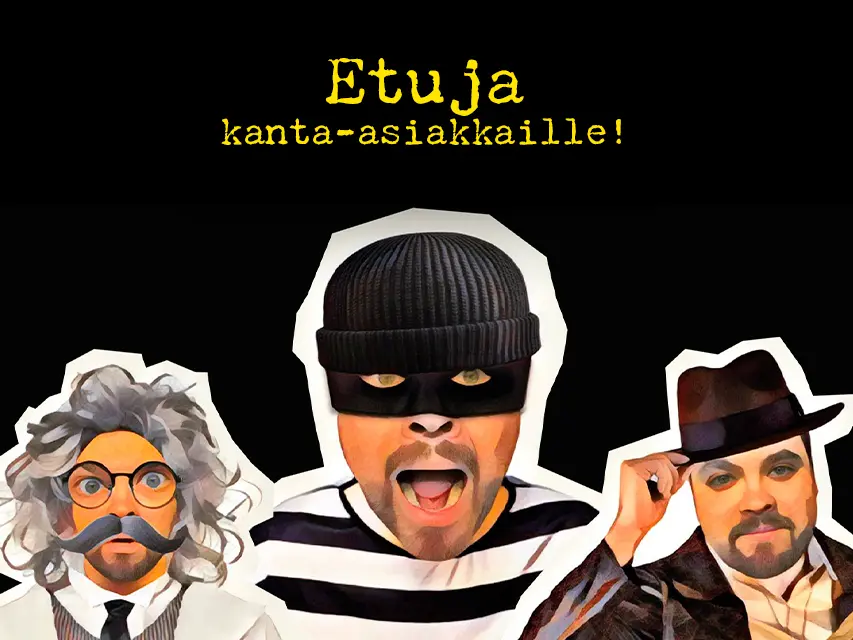 WayOutilla on nyt kanta-asiakasohjelma!